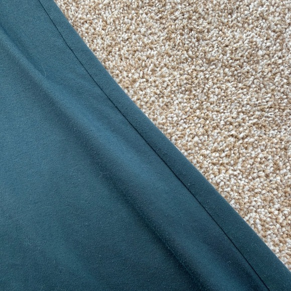 Alya Teal A-Line Dress Small Short Sleeve Stretch Casual Skater Dress - Picture 10 of 10